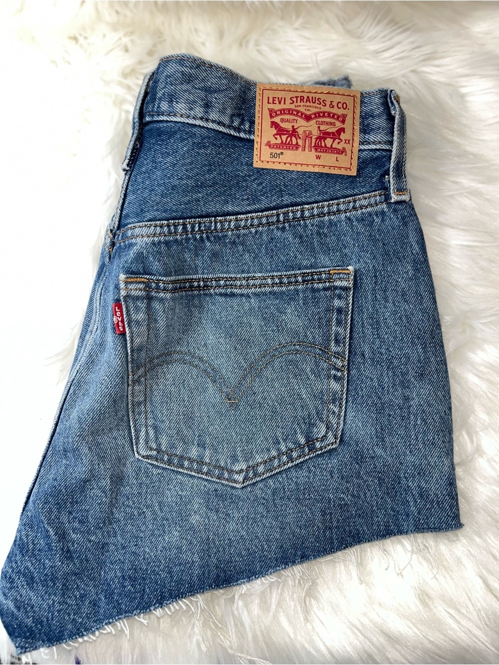 Levi's Blue women’s Jean shorts
